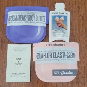 Body butter/lotion samples - 4 pcs.